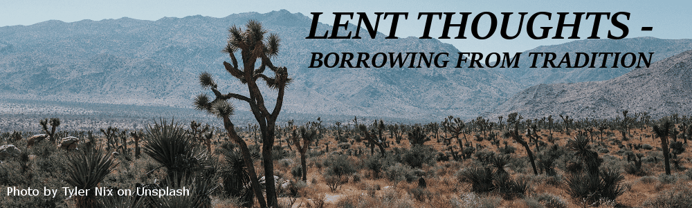 Lent Thoughts