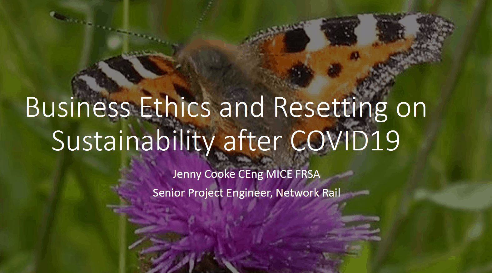 Business Ethics and Resetting on Sustainability Event – Video & Resources