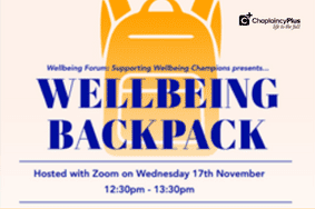 November Wellbeing Forum